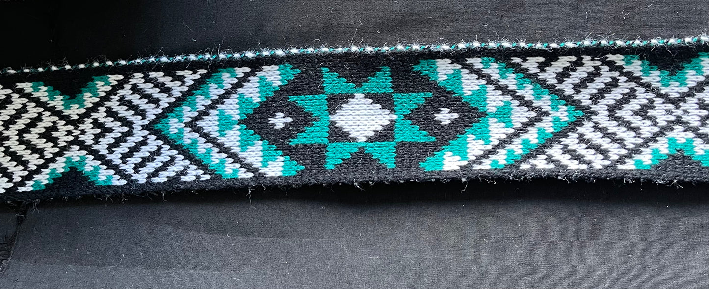 Jade Green and White - Taniko Band 2.5inch