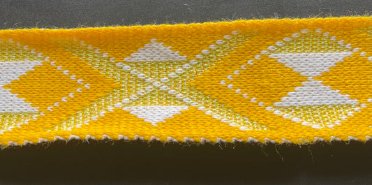 Gold and yellow with yellow lurex- Band 2.5inch