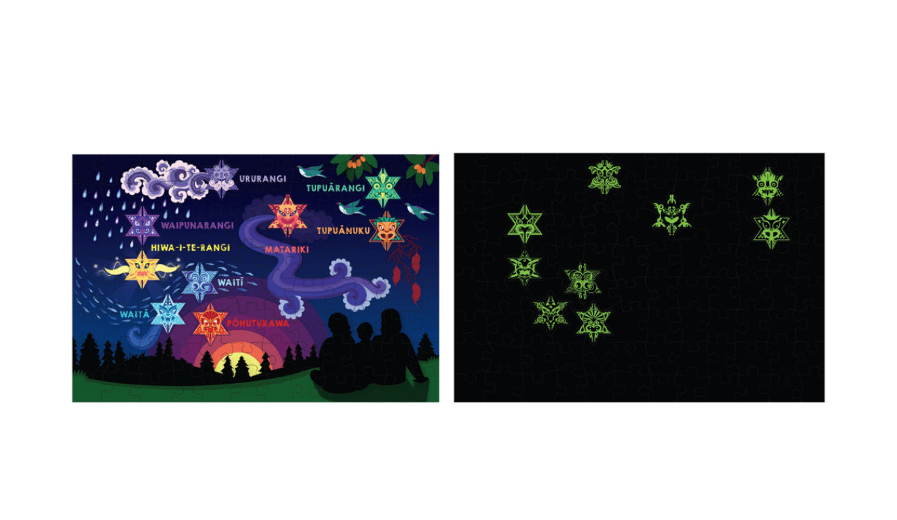 Matariki Glow In The Dark Puzzle