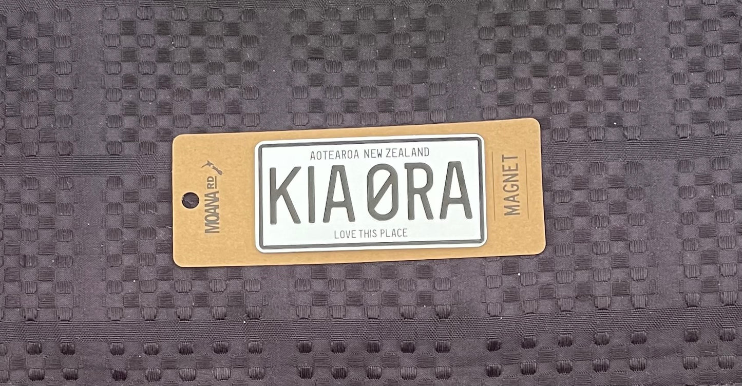 Maori Number Plate Magnet