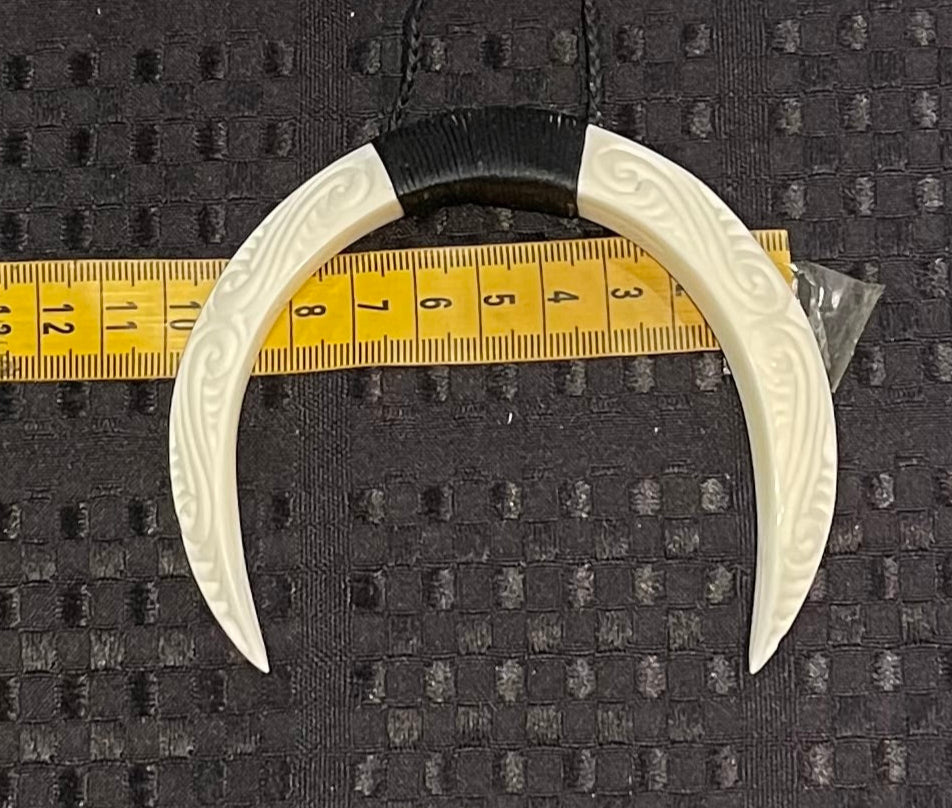 Pig Tusk Necklace h
