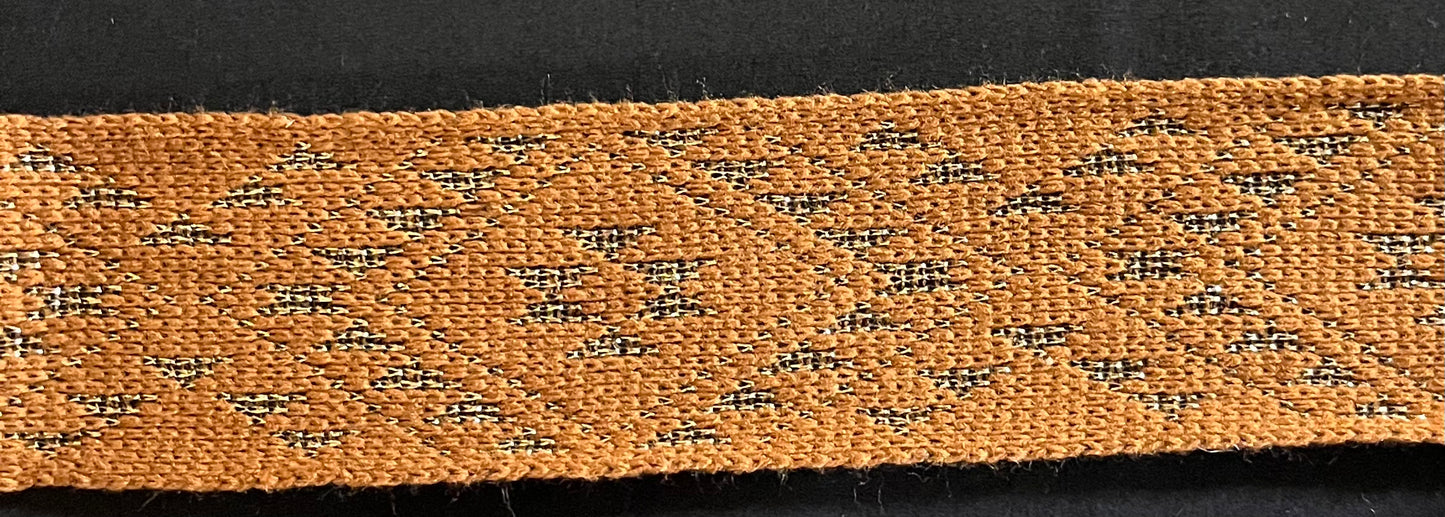 Tan with Gold flex - Band 2.5inch