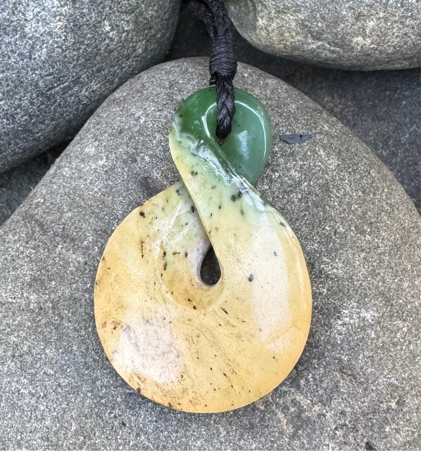 Double Twist Pounamu Necklace *