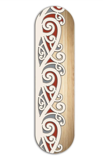 Printed Skateboard Art - Kiwiana Wall Art