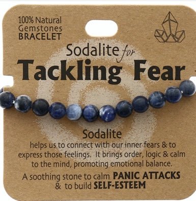 Crystal Bracelets NZ - Gemstone Bracelets - Tackling Fear