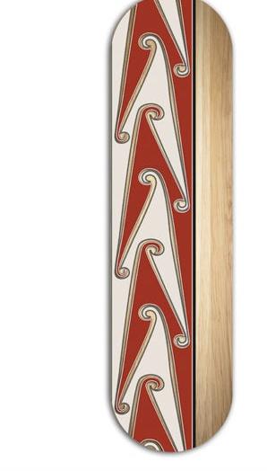 Printed Skateboard Art - Kiwiana Wall Art