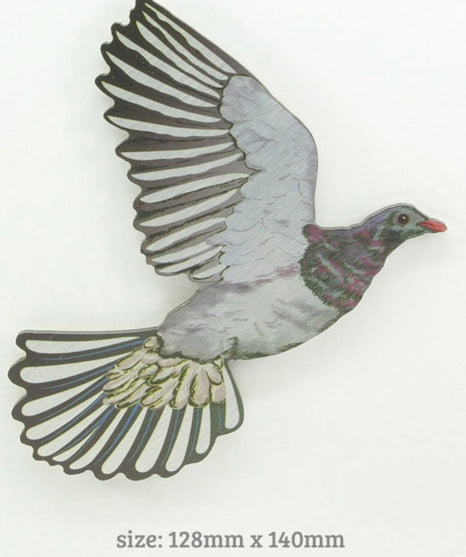 Wood Pigeon Birds - Wall Art