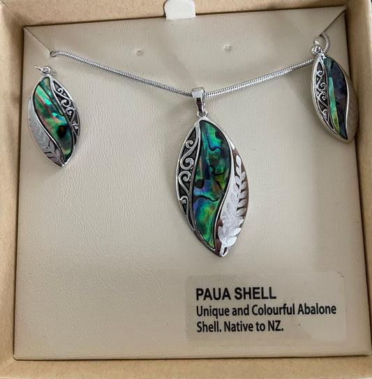 Paua drop Necklace