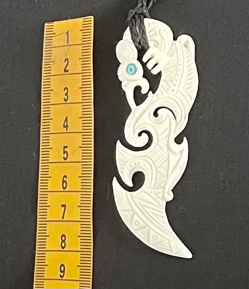 Manaia - Beef Bone Carving