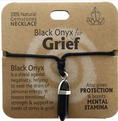 Crystal Necklaces NZ - Crystal Pendants - Black Onyx