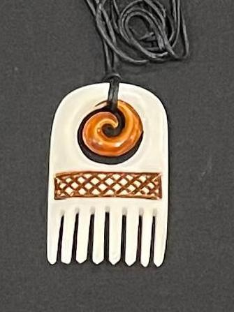 Heru Necklace - Bone Carving