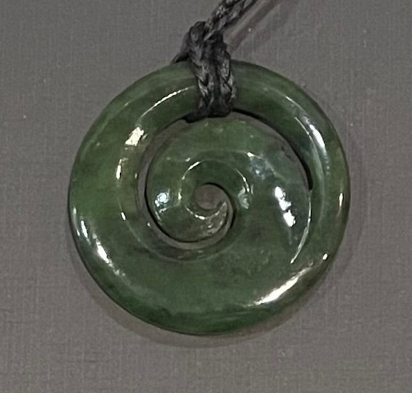 Closed Koru - Pounamu Necklace