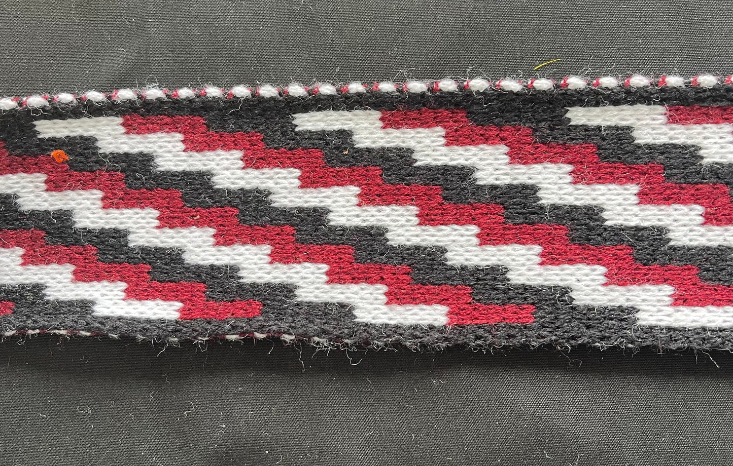 Maroon Poutama - Taniko Band 2.5inch