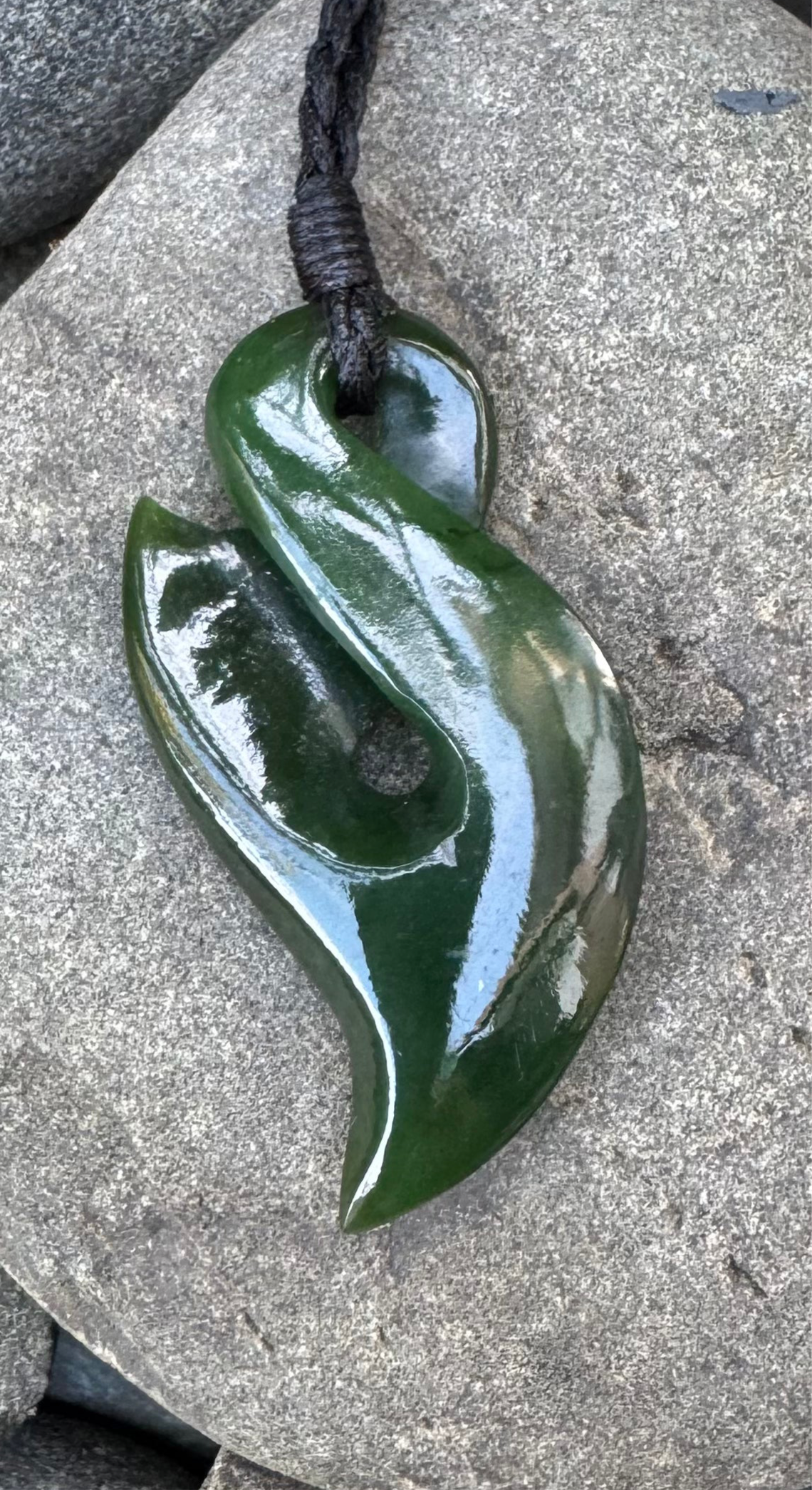 Double Twist Pounamu Necklace *