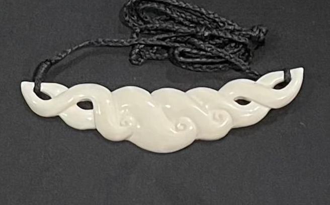 Bone Breastplate - Bone Carving Maori