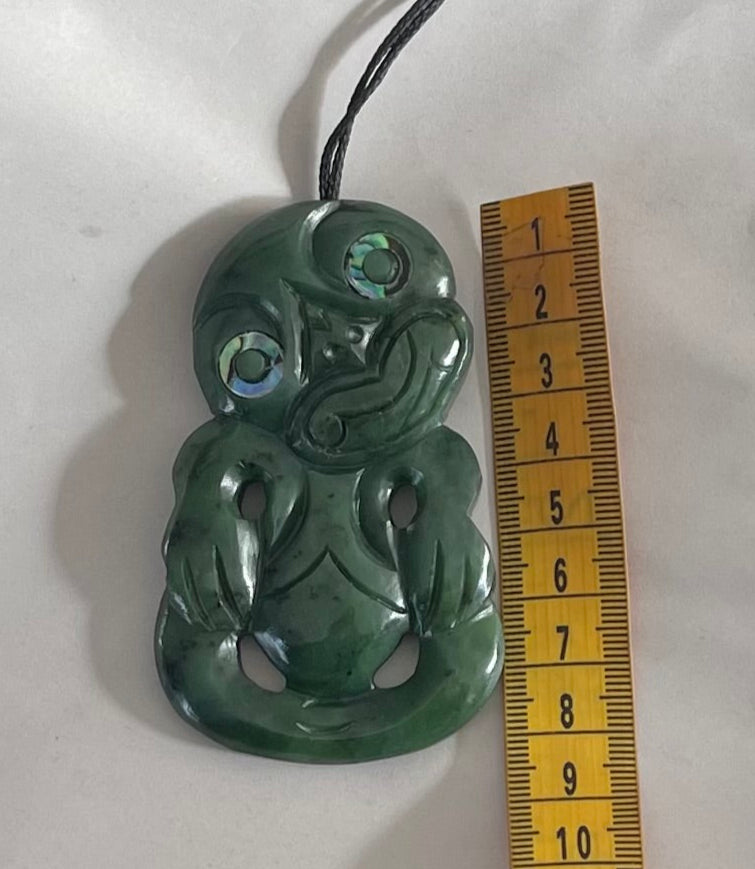 8cm Tiki Pounamu Necklace