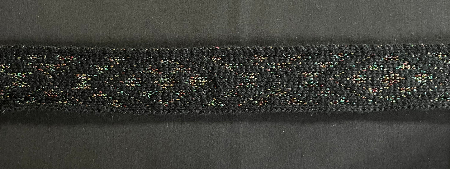 Black with Shimmer Flex - Taniko Band 2inch