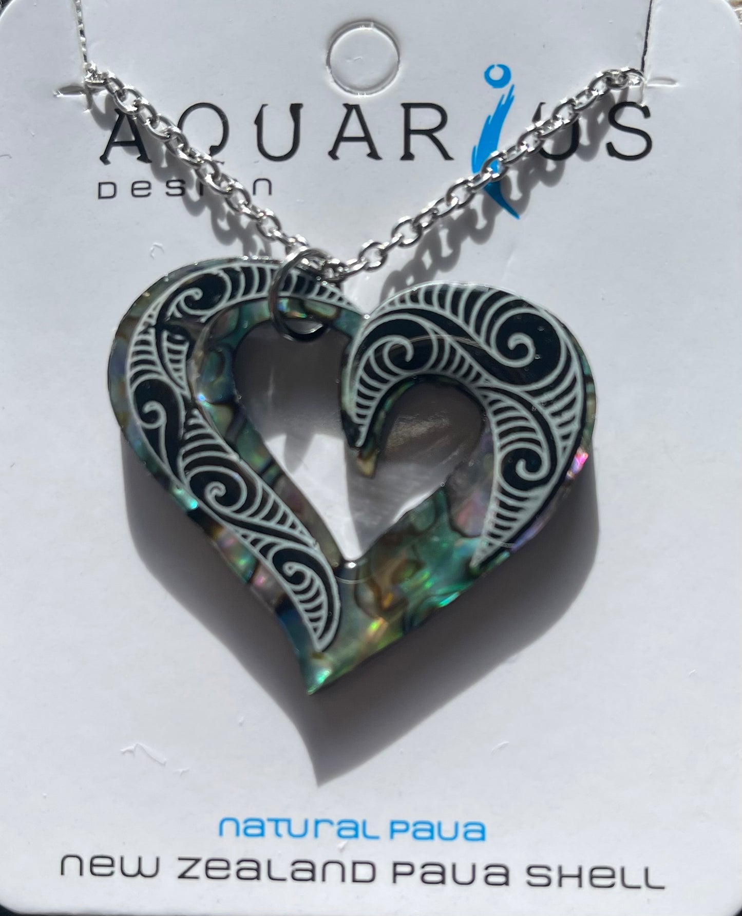 Paua Heart