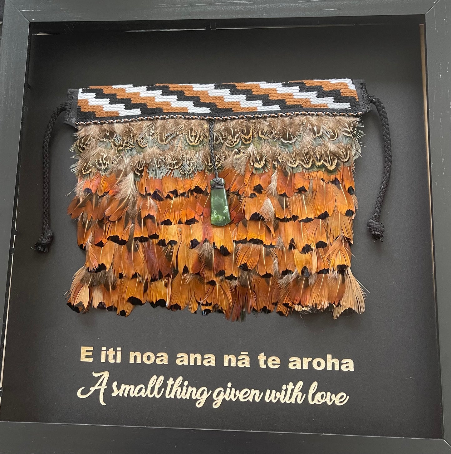 Korowai - Frame With Saying