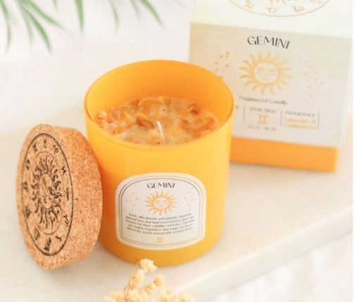 Gemini Gemstones - Fragrance Candle