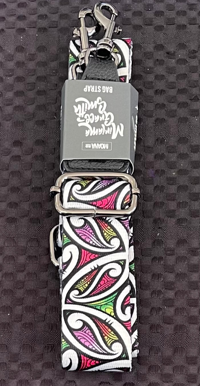 Moana Road - Moari Design Coloured Bag Strap