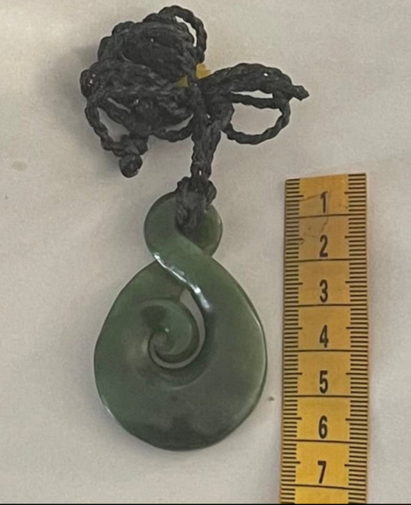 Double Twist Pounamu Necklace