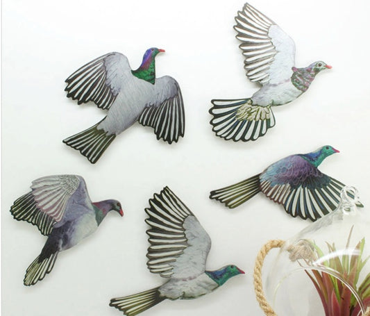 Wood Pigeon - Wall Art - Metal Wall Art NZ - Wall Art Decor