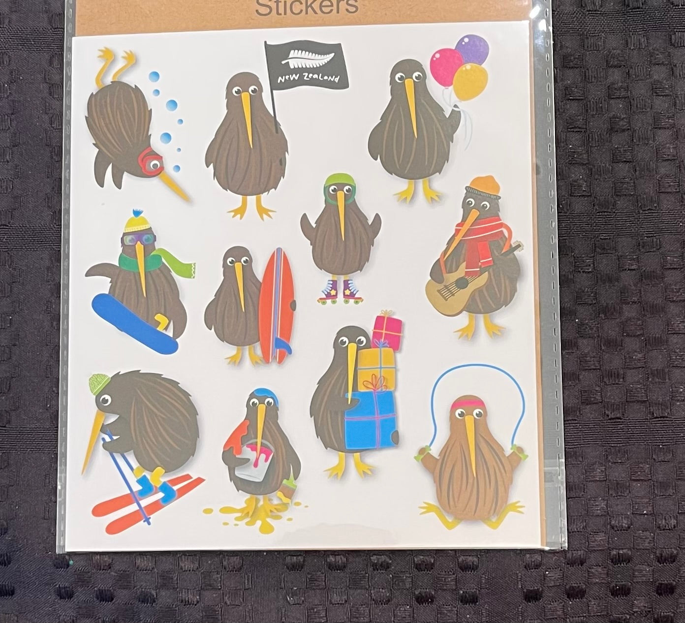 Stickers - Playful Kiwi