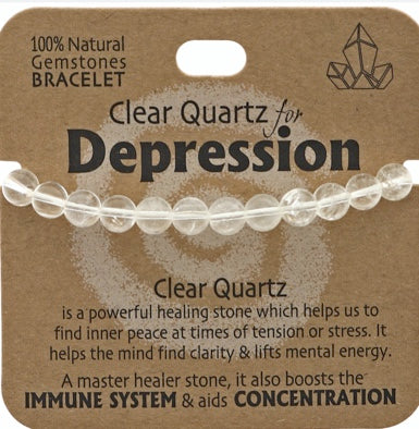 Crystal Bracelets NZ - Gemstone Bracelets - Depression Bracelet