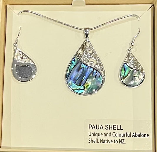 Paua Necklaces -  Paua Earrings - Maori Jewellery - Paua Jewellery