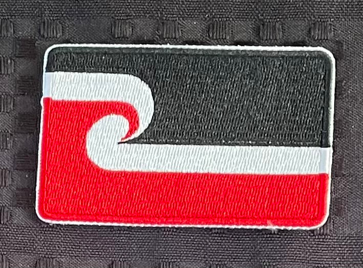 Maori Flag - Iron On Patch