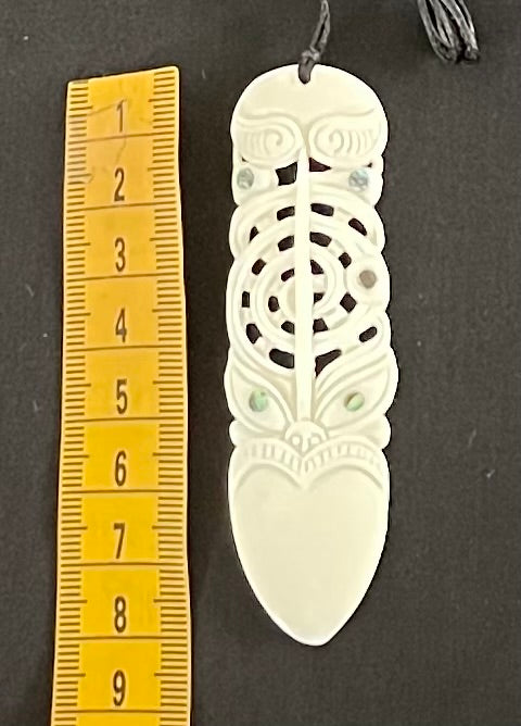 Hei Tiki Beef Bone Carving