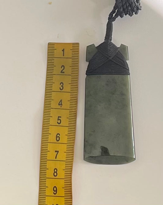Polished 7cm Greenstone Toki 7