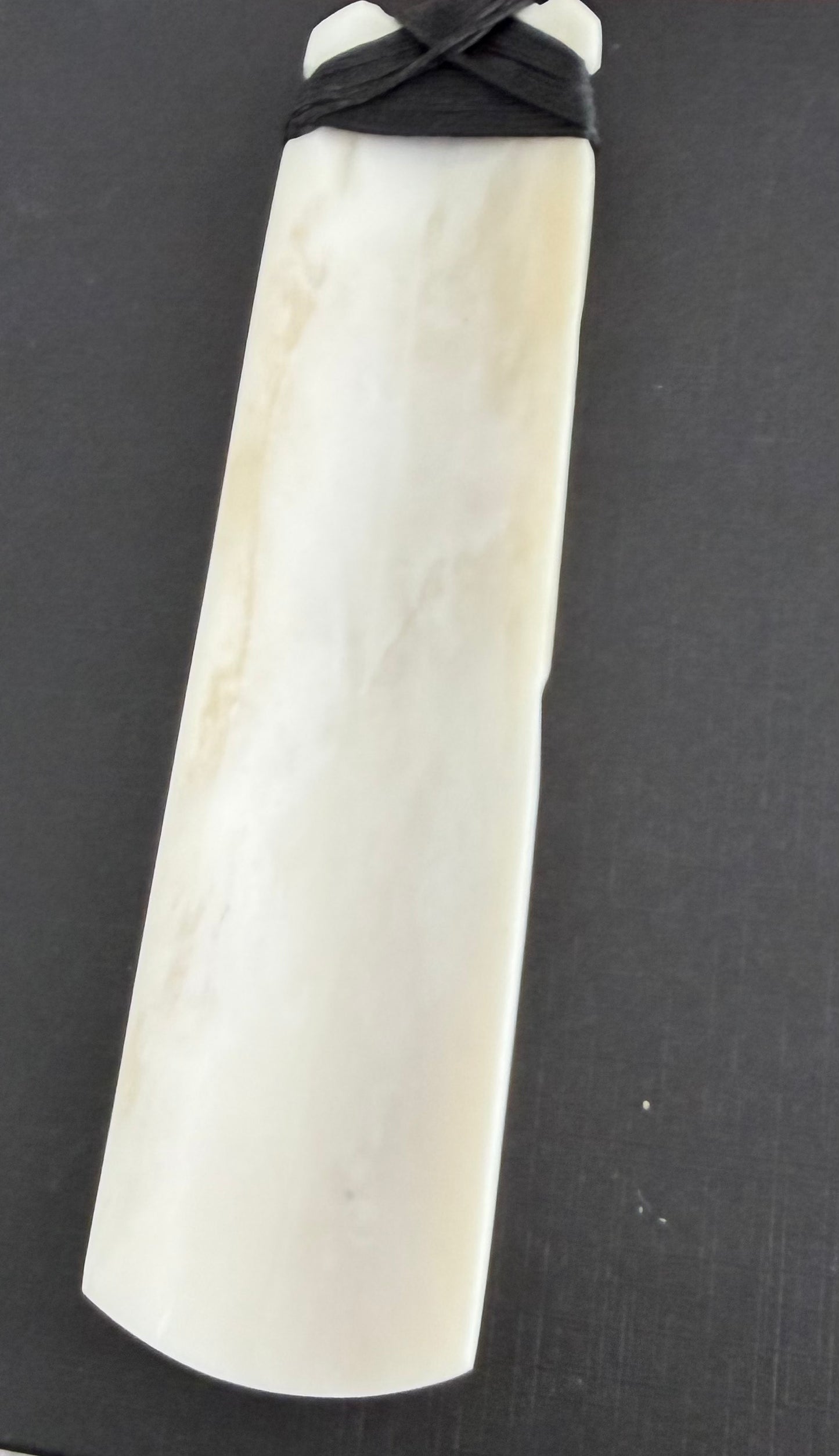 SECOND beef bone carved Toki. Check out the pictures before you buy as they are marked no2