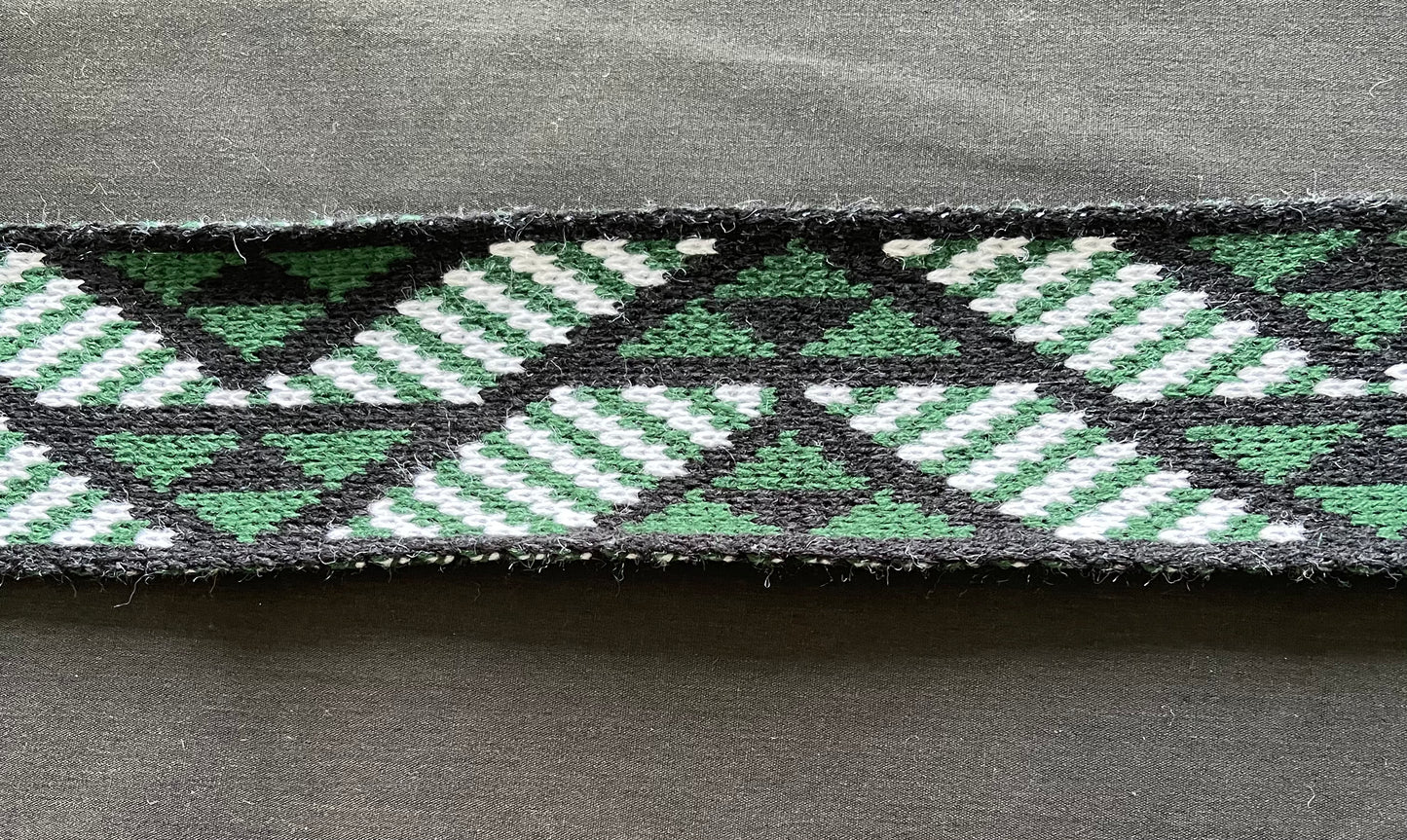 Bottle Green Ramona Design - Taniko Band