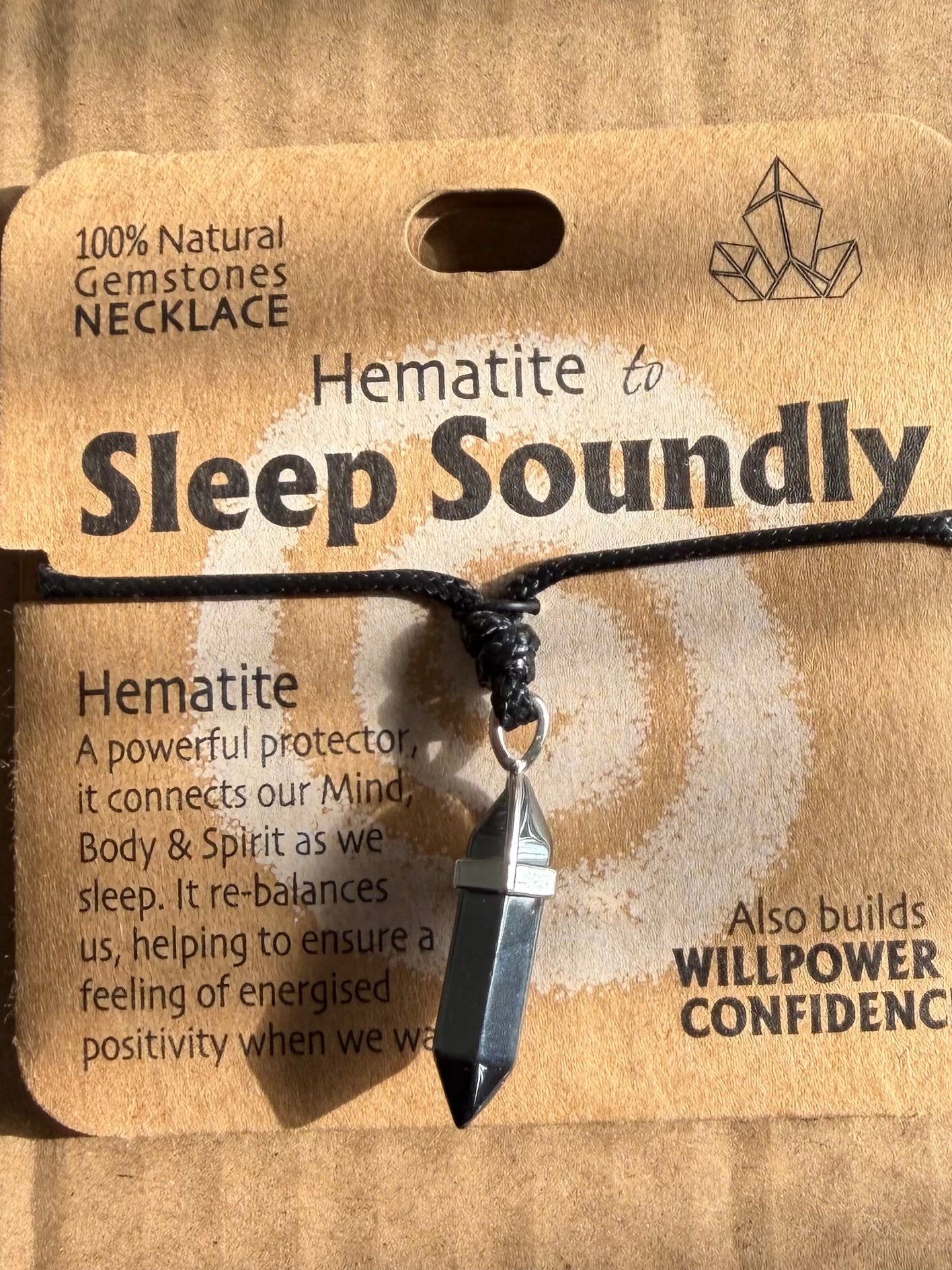 Gemstone Crystal Bracelet and pendant set - Sleep Soundly