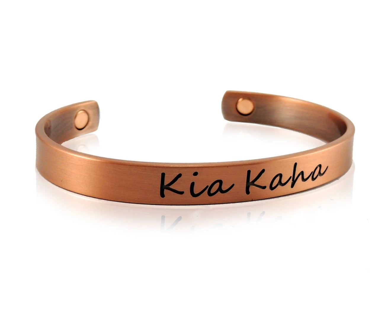 Copper Bracelet Kia kaha