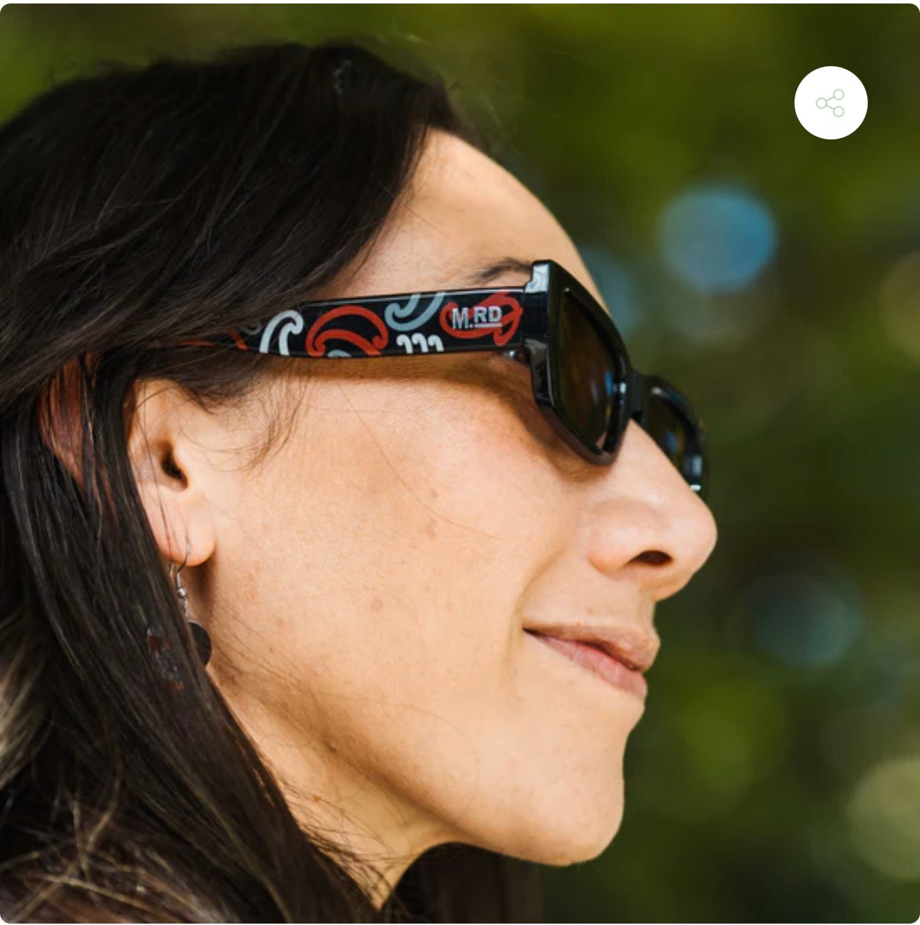 Maori Designer River Jayden - Te Po Sunglasses 3246