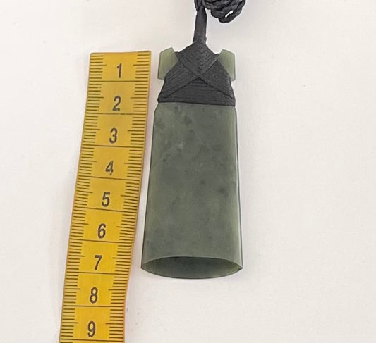 Semi Polished 7cm Greenstone Toki 2