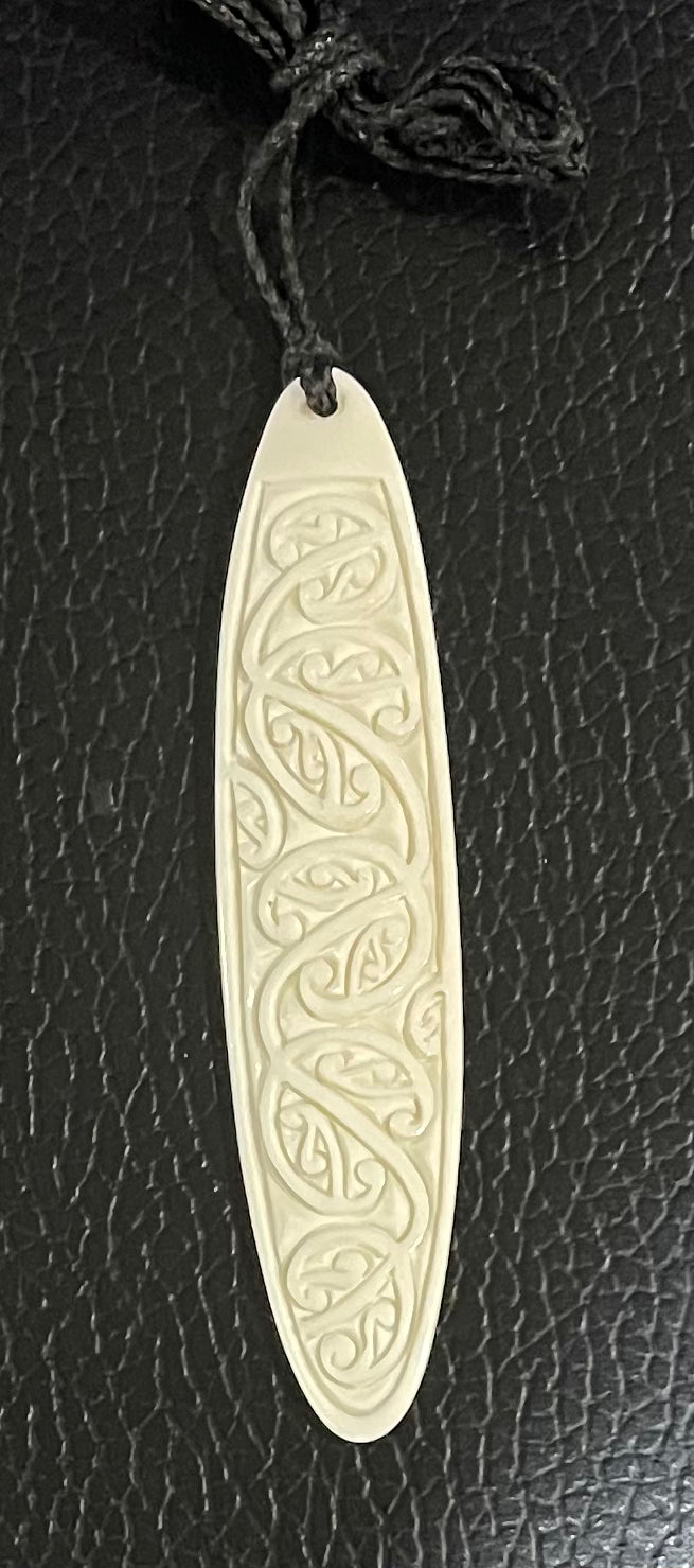 Toki Pendant - Bone Carving