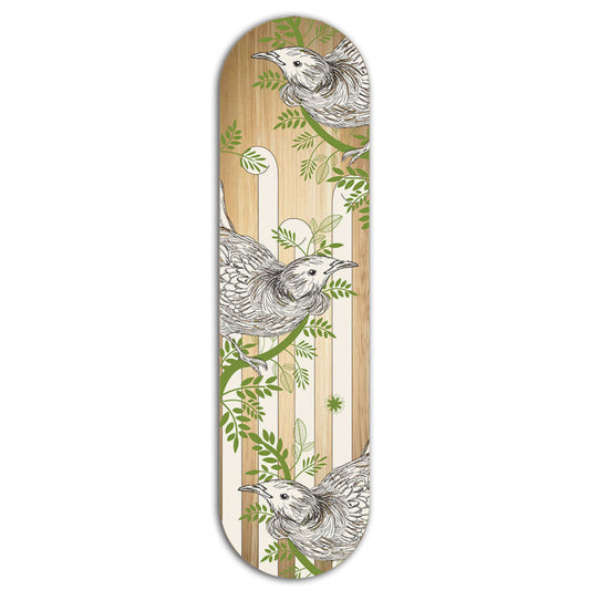 Tui Skateboard Art - Kiwiana Wall Art