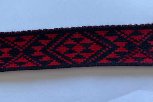 Black and Red - Taniko Band 2inch
