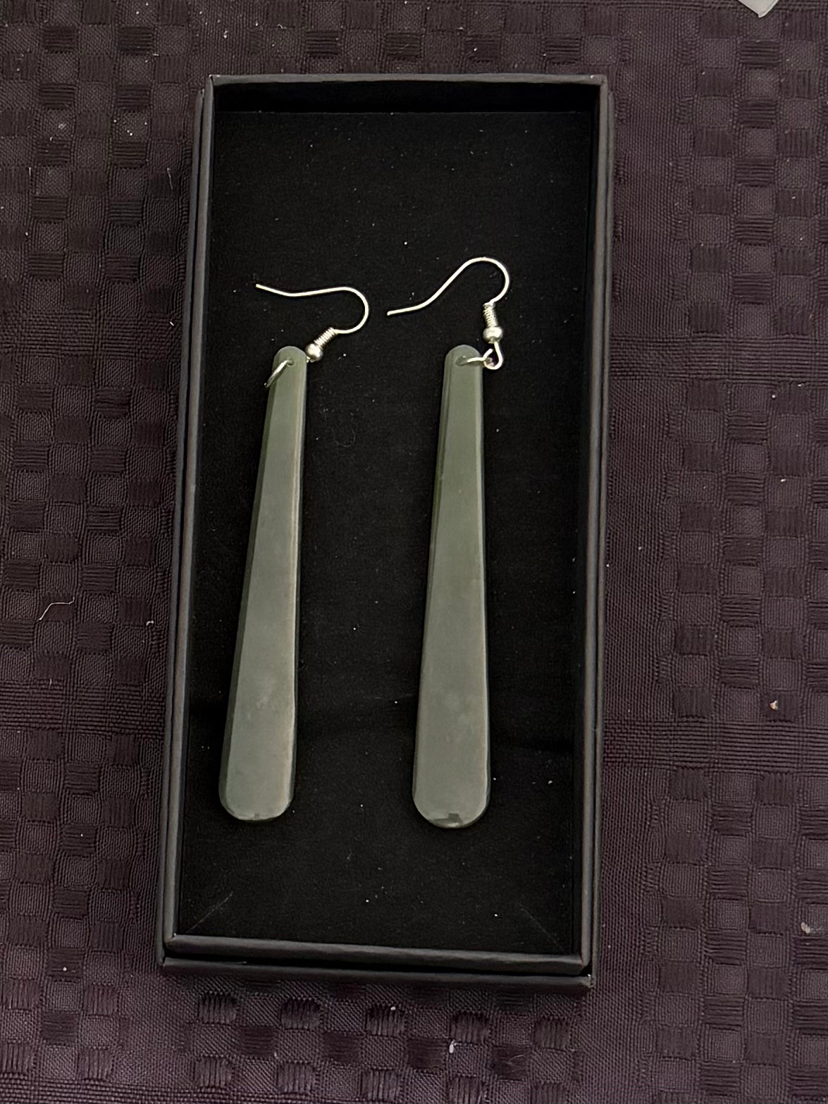 Toki Greenstone Earrings 14