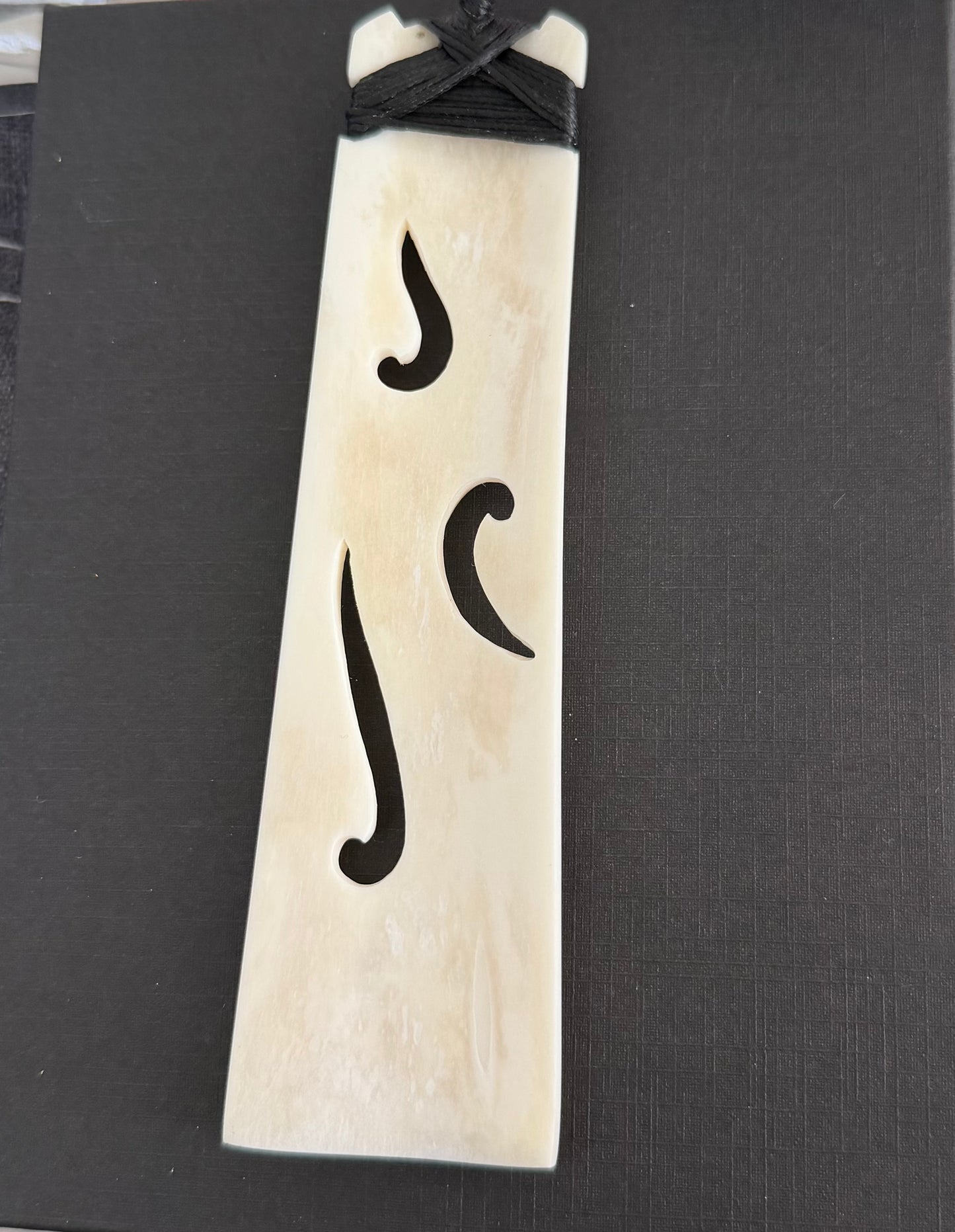 SECOND beef bone carved Toki. Check out the pictures before you buy as they are marked no3