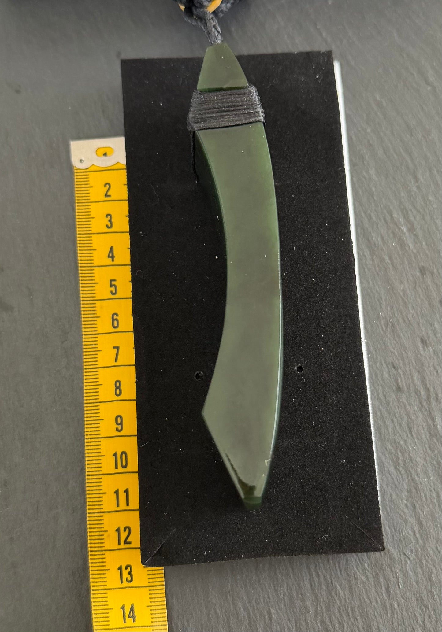 Large Greenstone Pounamu Toki