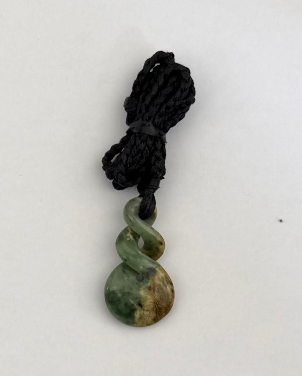 Twist Greenstone Necklace