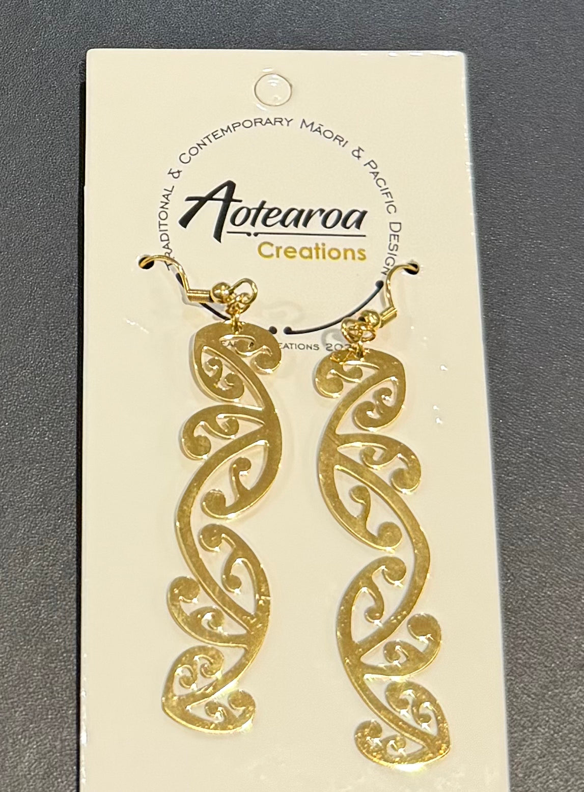 Stainless Steel Gold Earrings
