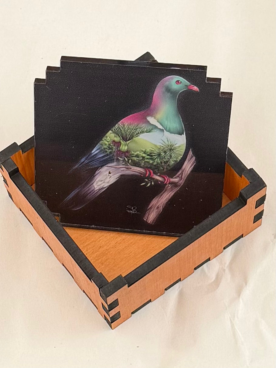 Sophie Blokker Wood pigeon -8cm x 8cm