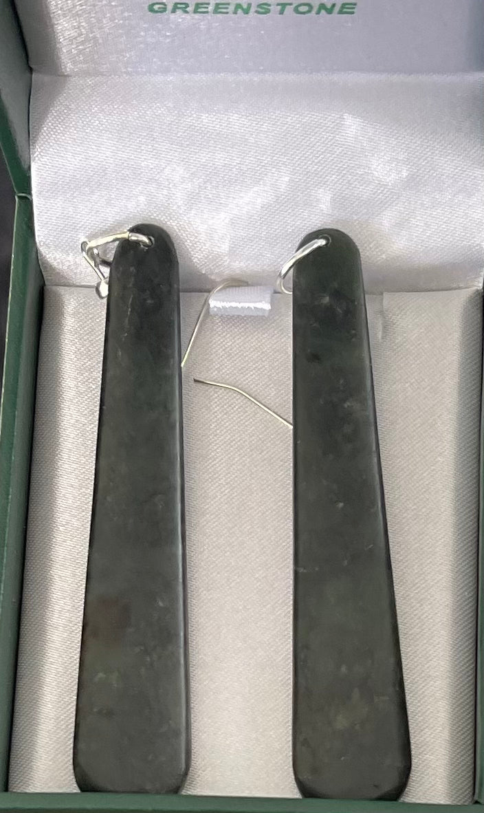 Toki Greenstone Earrings