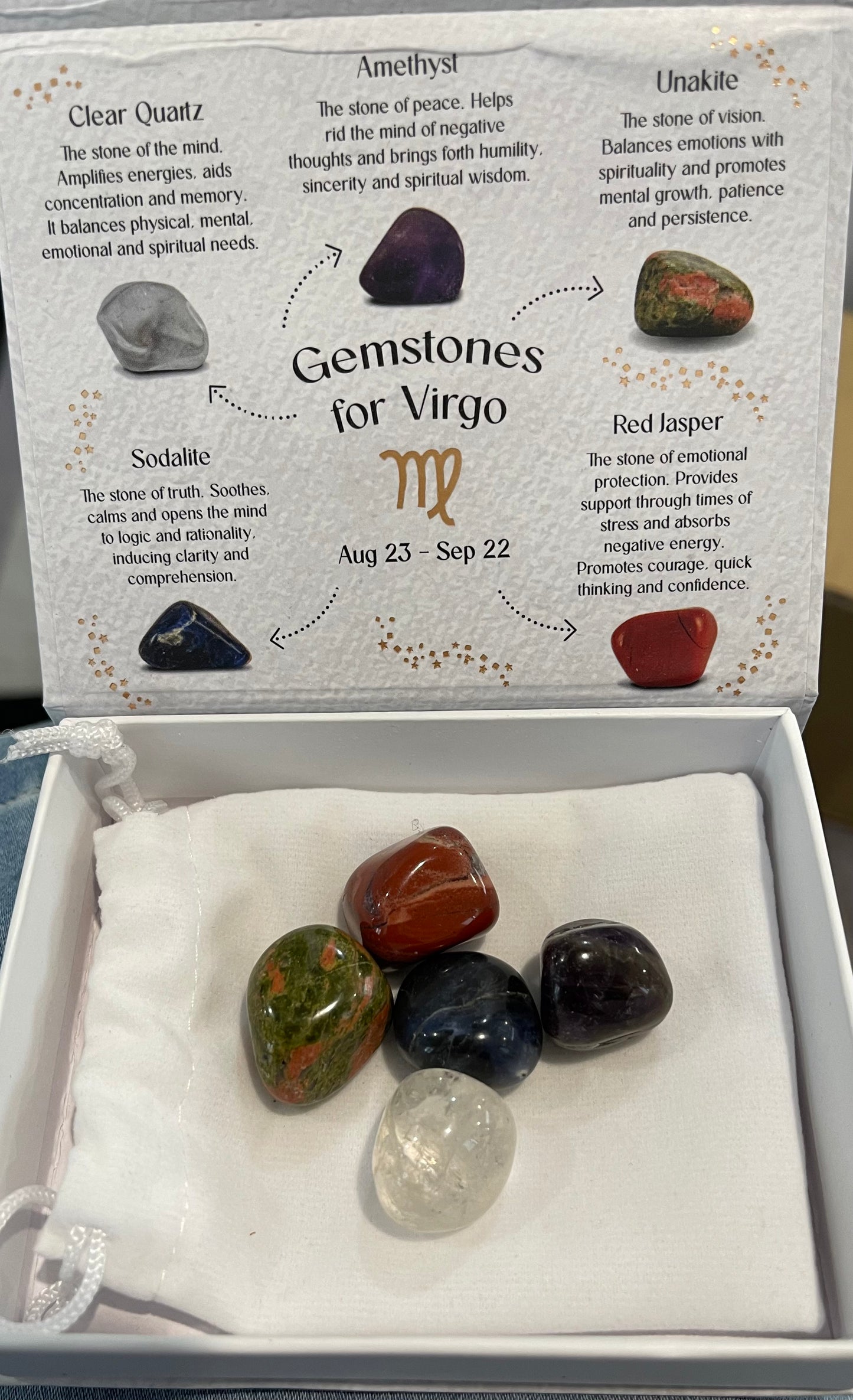 Virgo Gemstones - Birthstones By Sign
